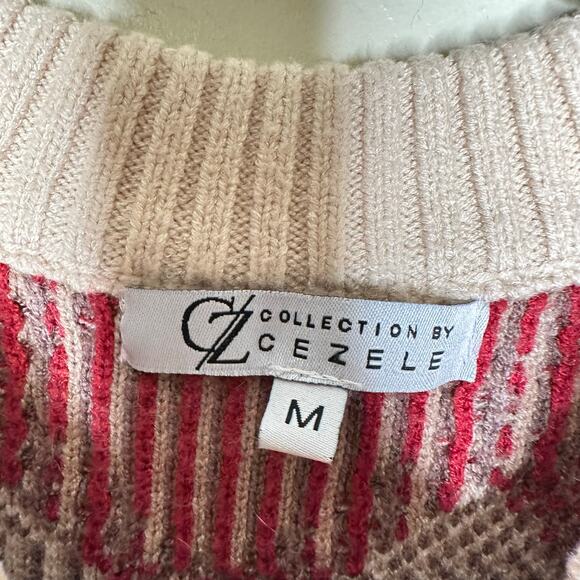 Ugly Christmas Sweater Singing Santa LIGHTS UP Tinsel Xmas Party Winner Sz Small - Picture 2 of 5